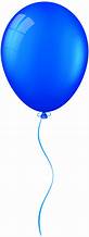 11'' balloon blue color